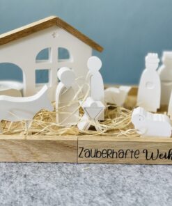 Alternative view of Weihnachtskrippe Handgemacht