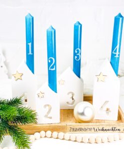 Adventskranz Häuser – Bild 9