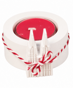 Teelichthalter mit kleinem Kölner Dom Geschenk und Deko