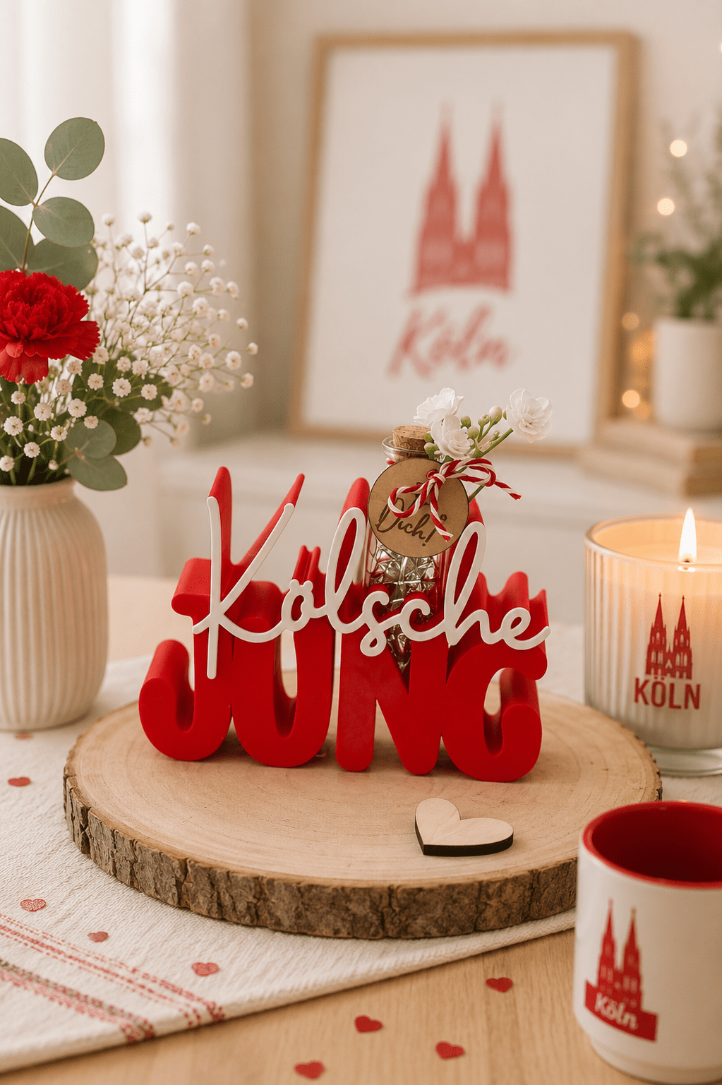 Kölsche Jung 3D-Druck Aufsteller als Geschenk für Köln-Fans