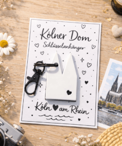 Köln Schlüsselanhänger mit Herz