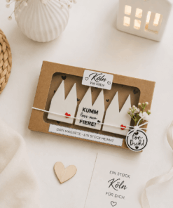 Kölner Dom Magnete - Geschenkset personalisiert