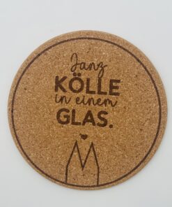 Getränke Untersetzer mit Dom-Halter – Bild 12